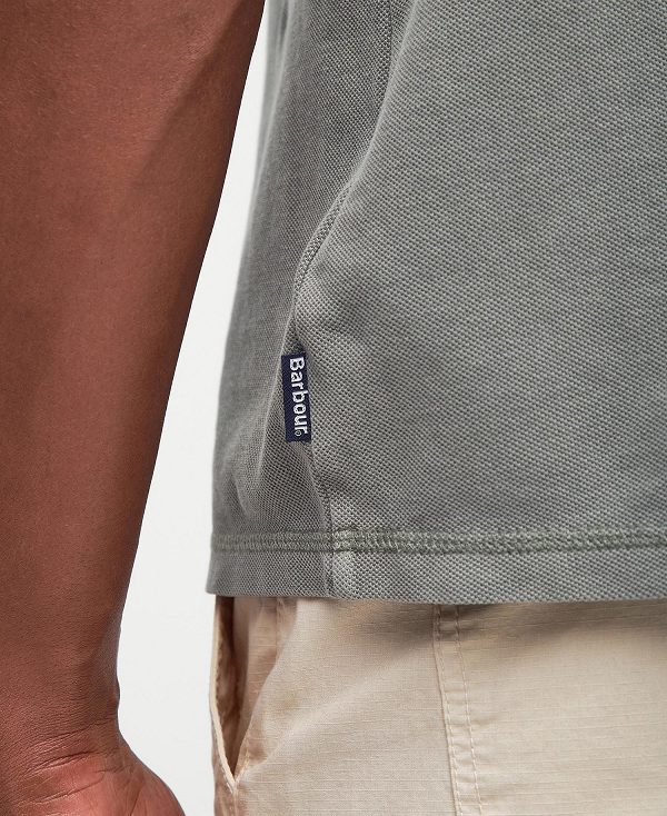 Barbour Worsley Pocket Polo Shirt πρασινο | BABO88122